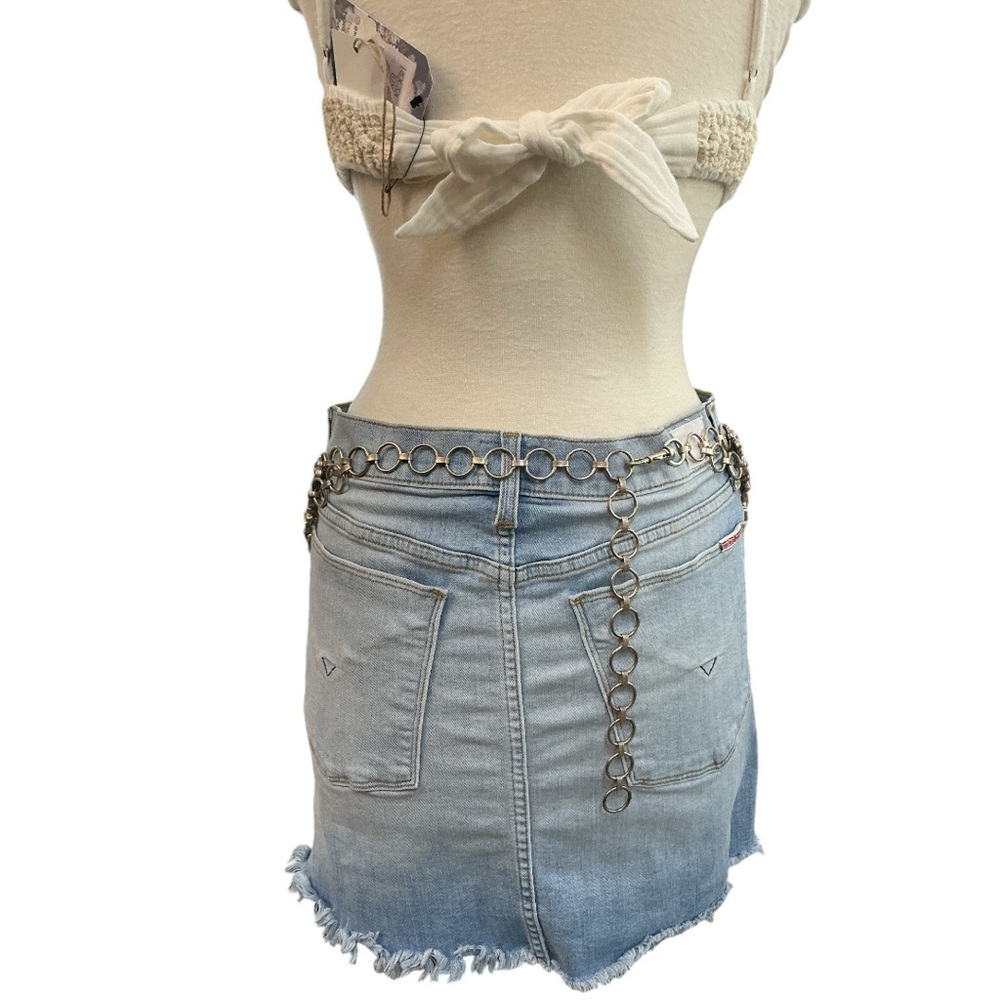 NWT Surf Gypsy top crop soft cotton embroidery tie at back  M adjustable straps - Picture 6 of 12
